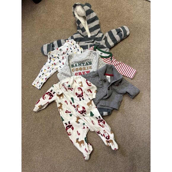 Baby Clothes 0 To 3 Months Holiday - Picture 1 of 1